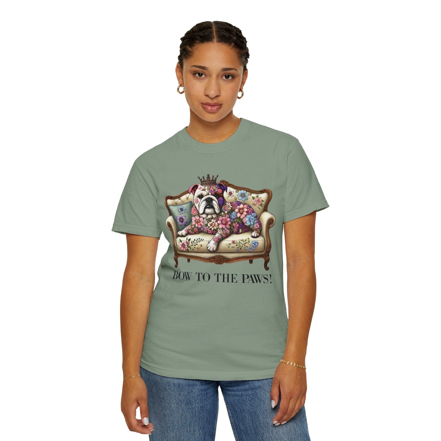 Bulldog Bow To The Paws Light T-shirt