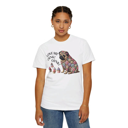 Foodie Pug Light T-shirt