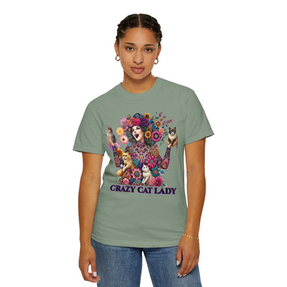 Crazy Cat Lady Light T-shirt