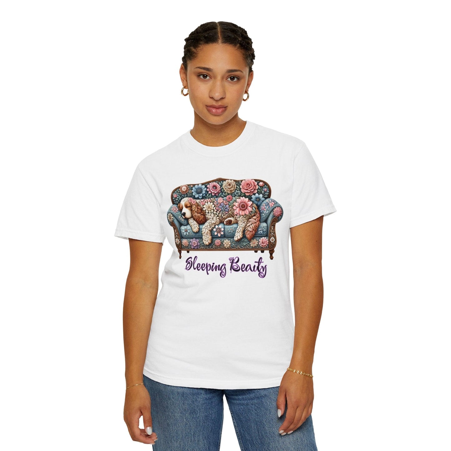 Cocker Spaniel Sleeping Beauty Light T-shirt