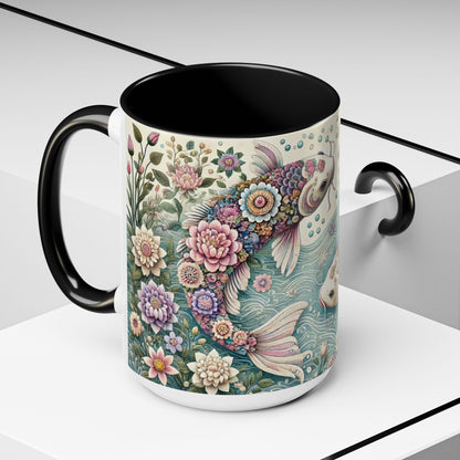 Dancing Koi Mug