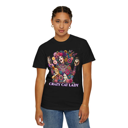 Crazy Cat Lady Dark T-shirt