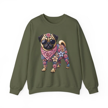 Gangsta Pug Sweatshirt