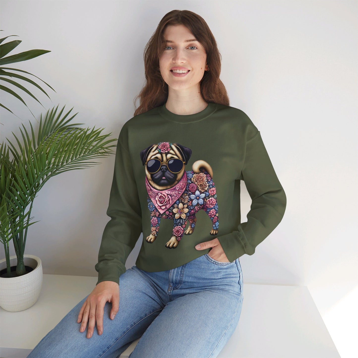 Gangsta Pug Sweatshirt