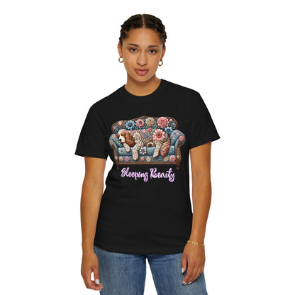 Cocker Spaniel Sleeping Beauty Dark T-shirt