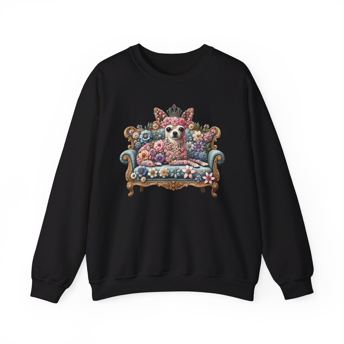 Chihuahua Princess Tea Cup Sweatshirt