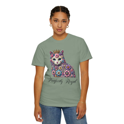 Purrfectly Royal Cat Light T-shirt