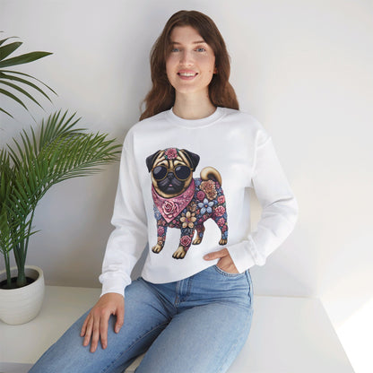 Gangsta Pug Sweatshirt