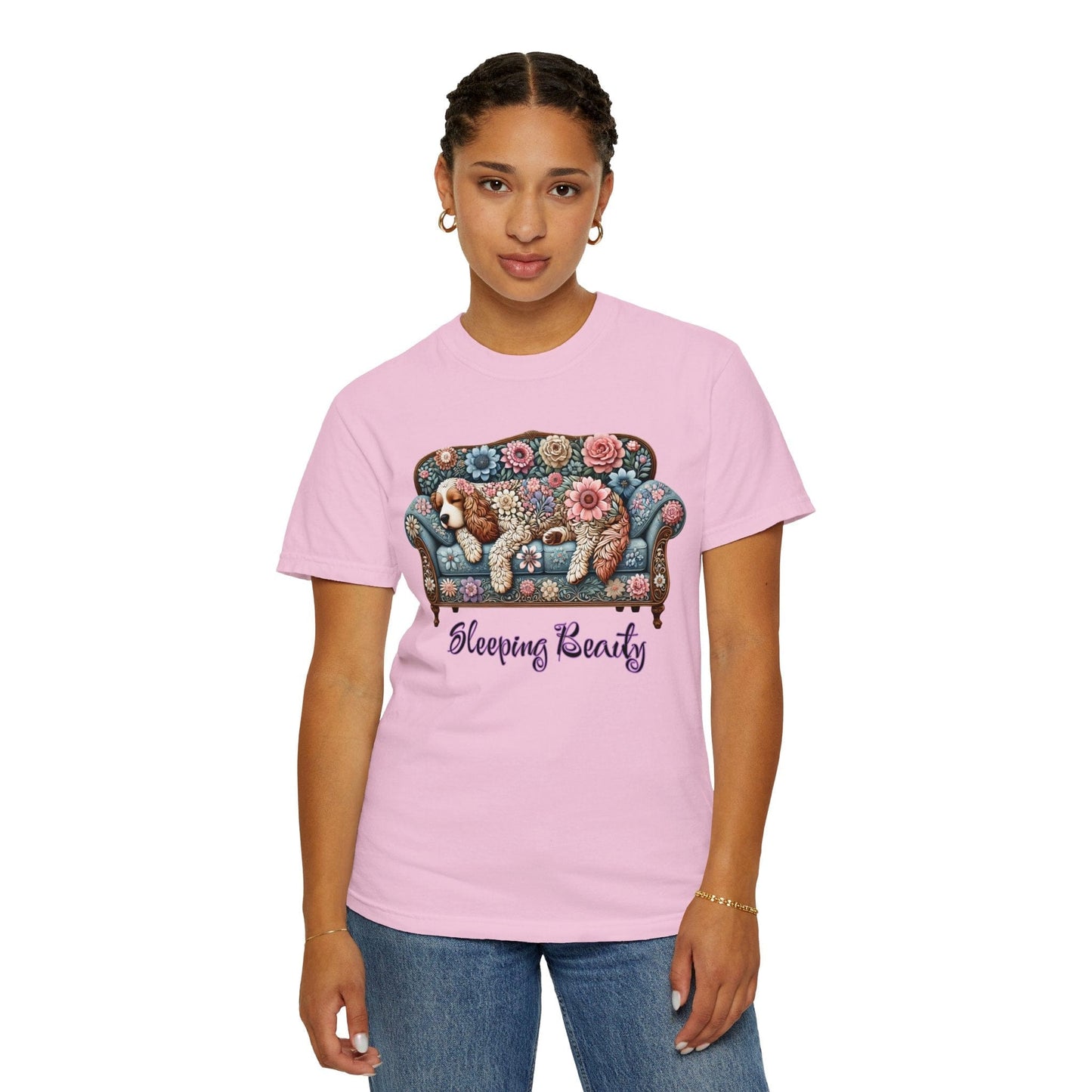 Cocker Spaniel Sleeping Beauty Light T-shirt