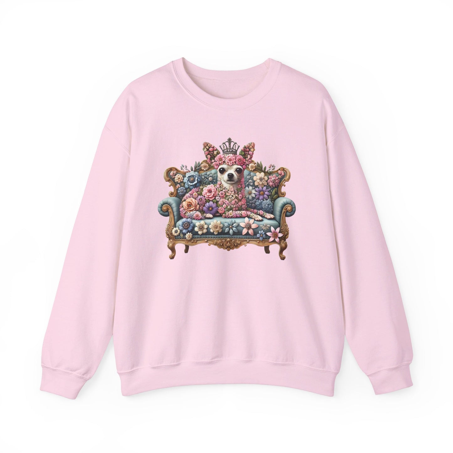 Chihuahua Princess Tea Cup Sweatshirt