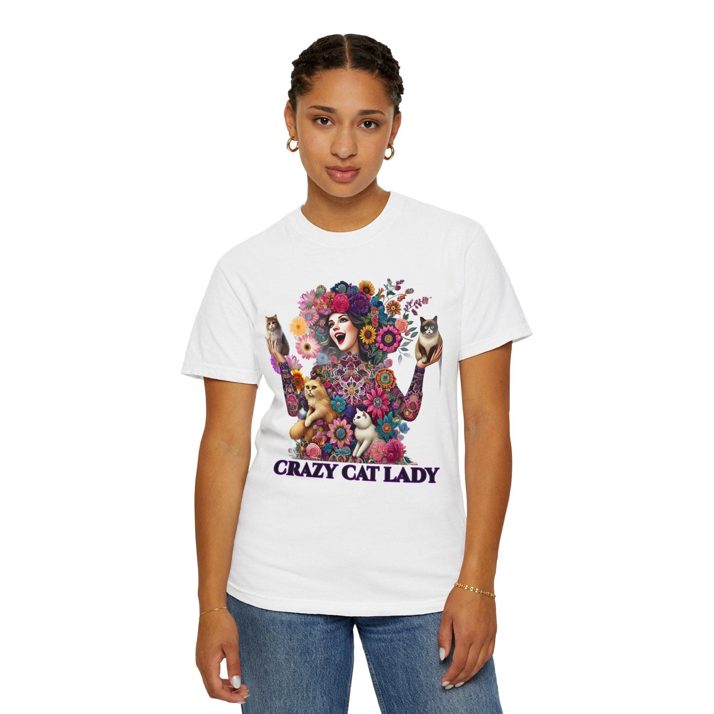 Crazy Cat Lady Light T-shirt