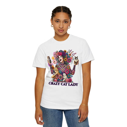 Crazy Cat Lady Light T-shirt