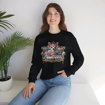 Chihuahua Princess Tea Cup Sweatshirt