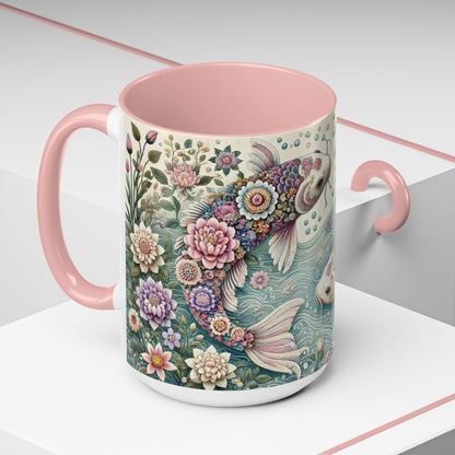 Dancing Koi Mug