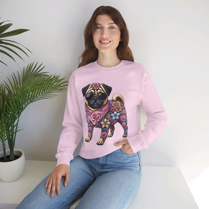 Gangsta Pug Sweatshirt