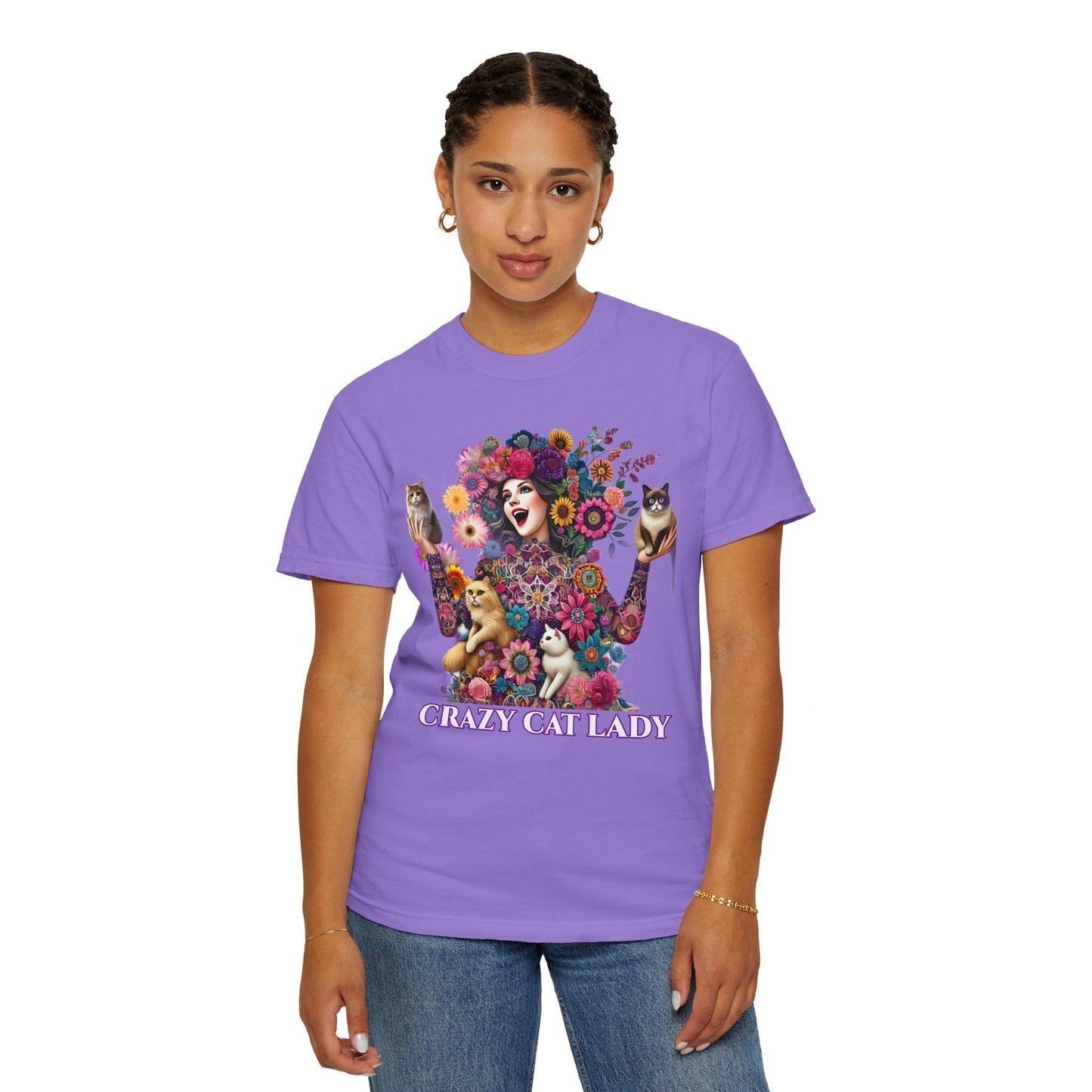 Crazy Cat Lady Dark T-shirt