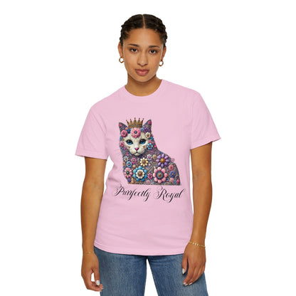 Purrfectly Royal Cat Light T-shirt