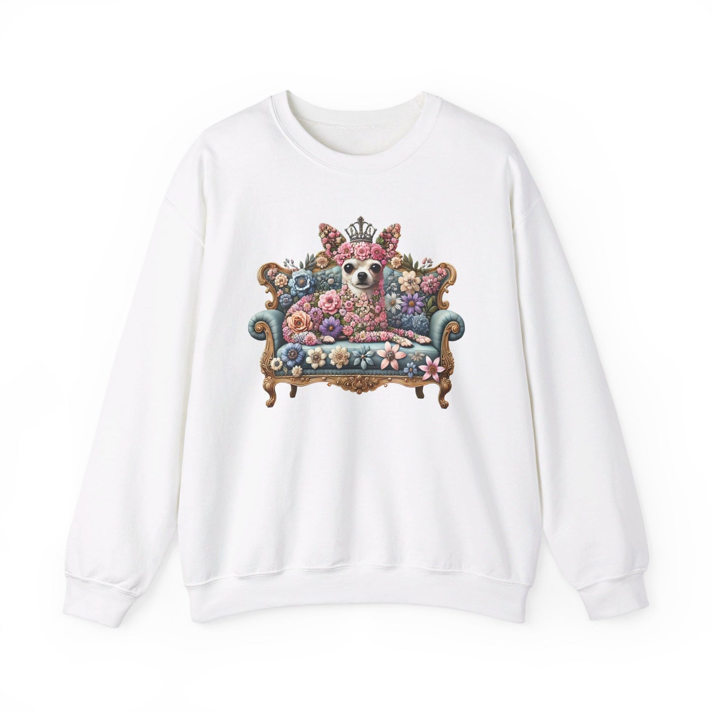 Chihuahua Princess Tea Cup Sweatshirt