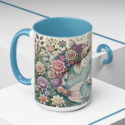 Dancing Koi Mug