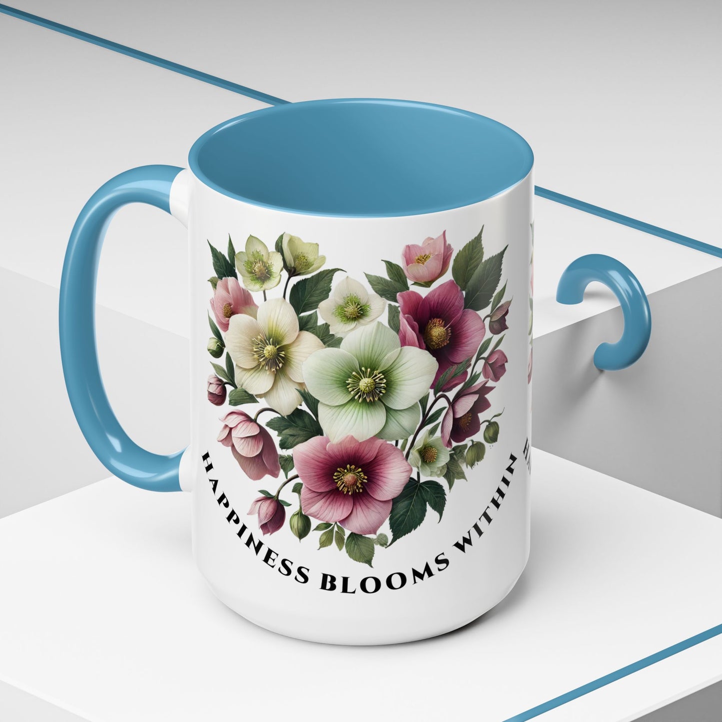 Happiness Blooms Within Mug