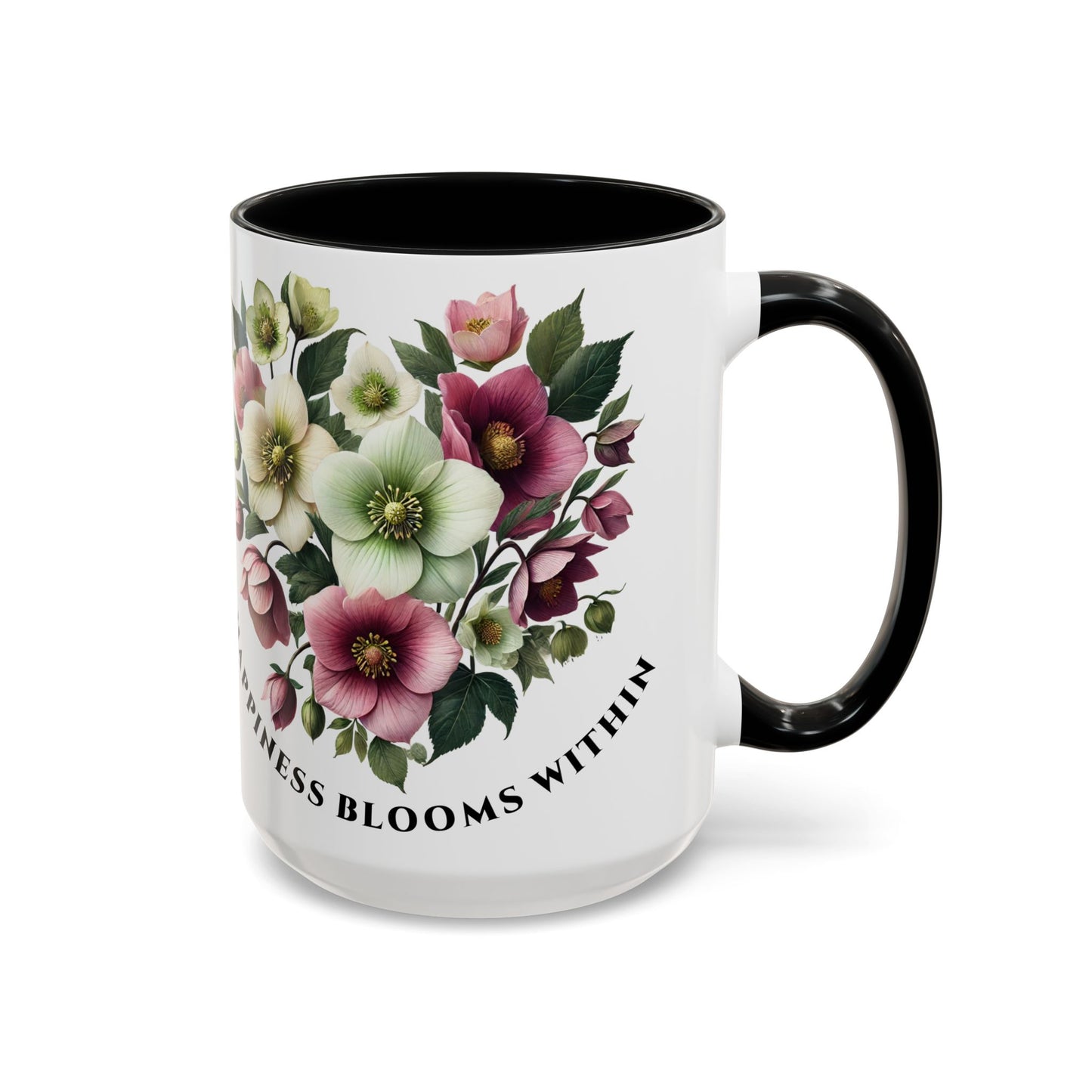 Happiness Blooms Within Mug