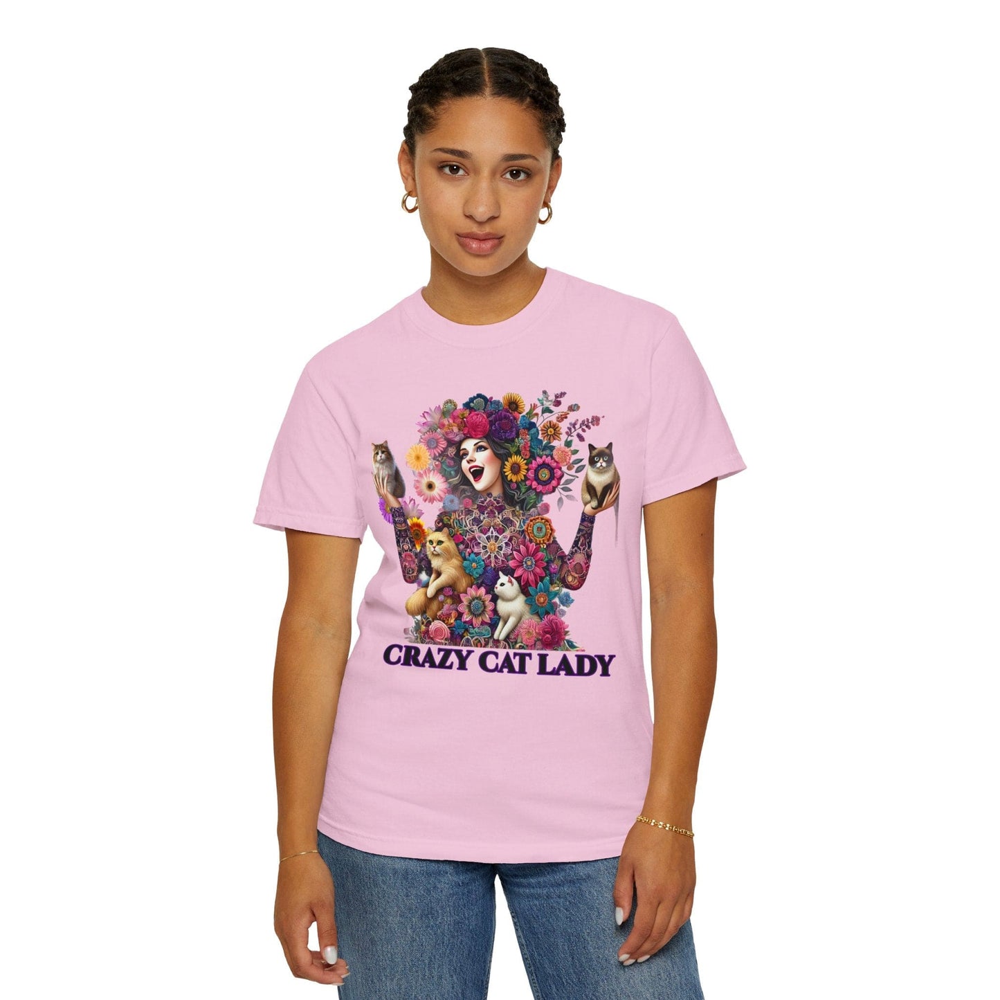 Crazy Cat Lady Light T-shirt