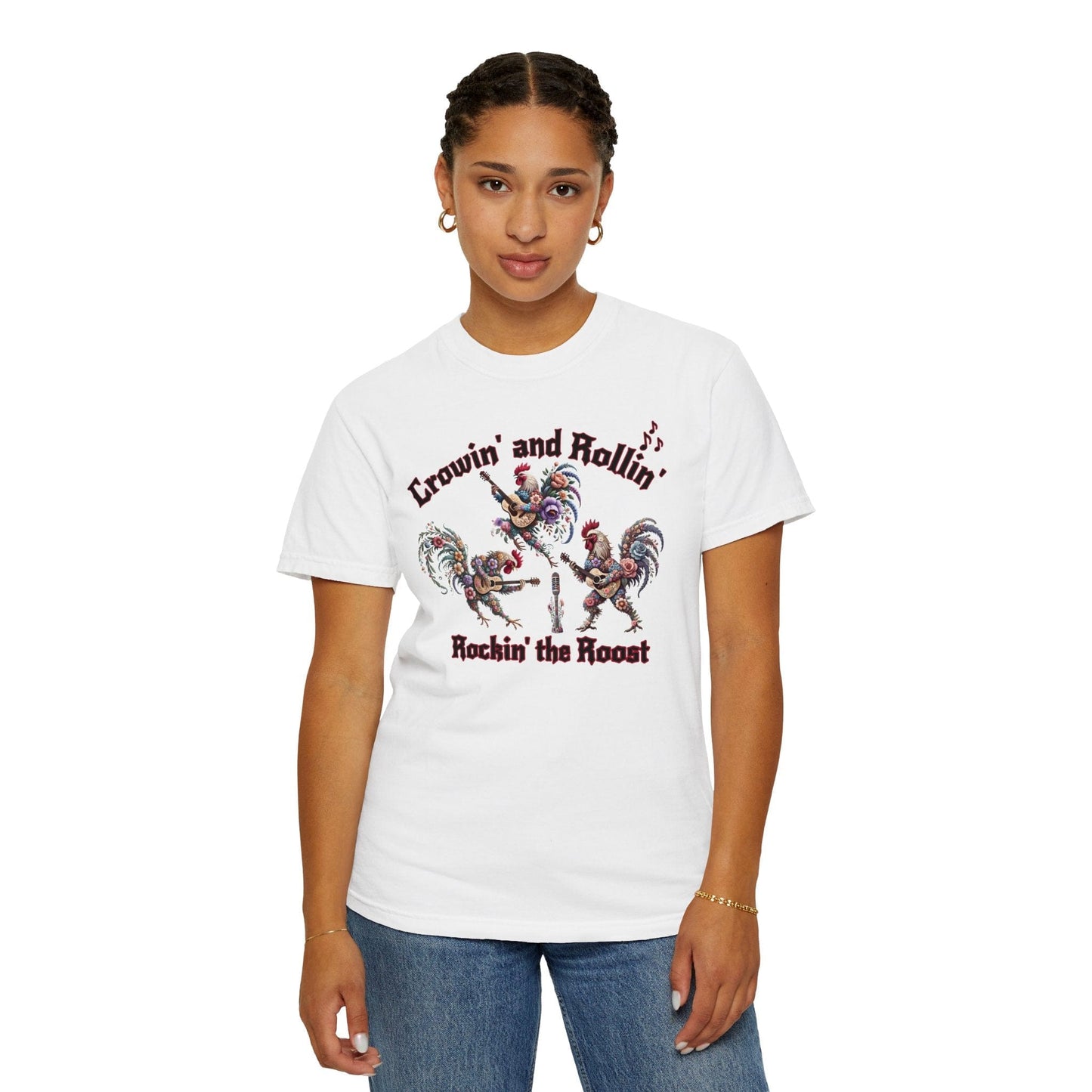 Chicken Crowin' And Rollin'  Light T-shirt