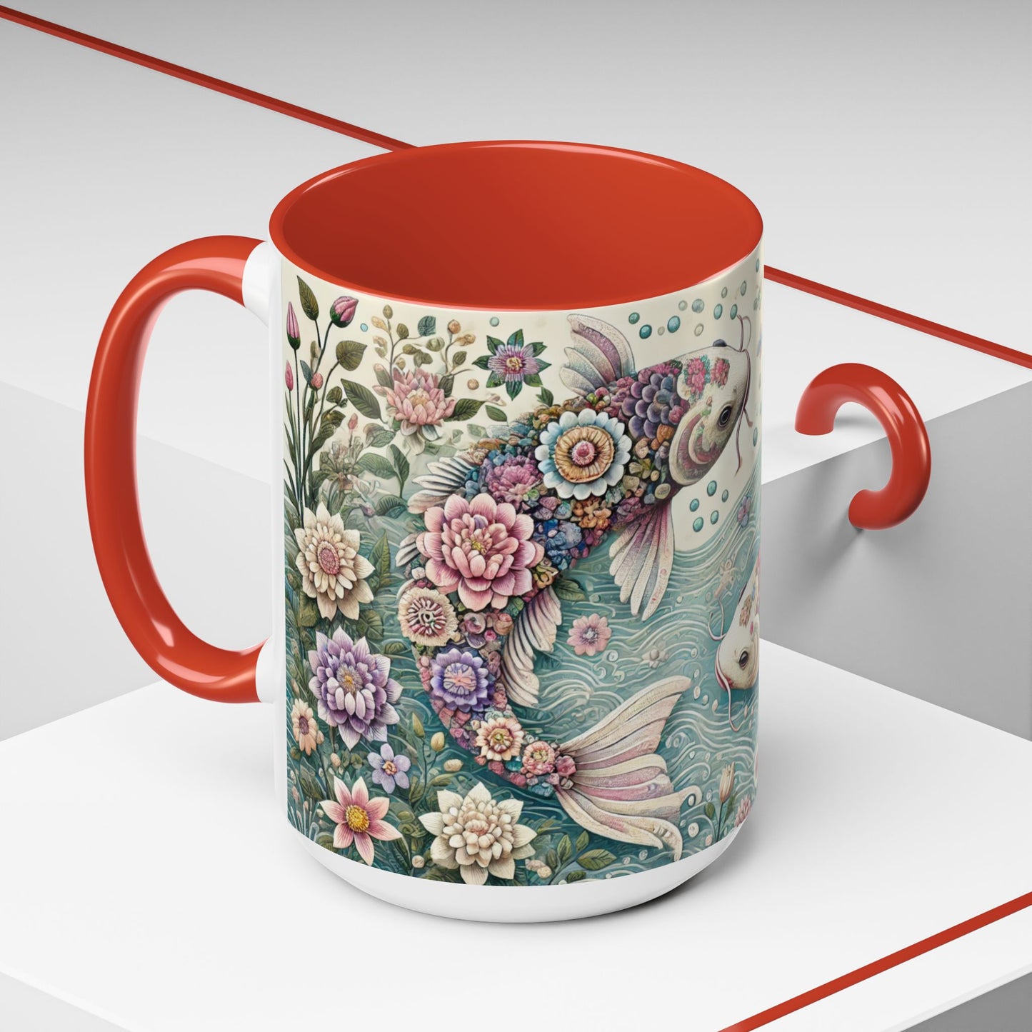 Dancing Koi Mug