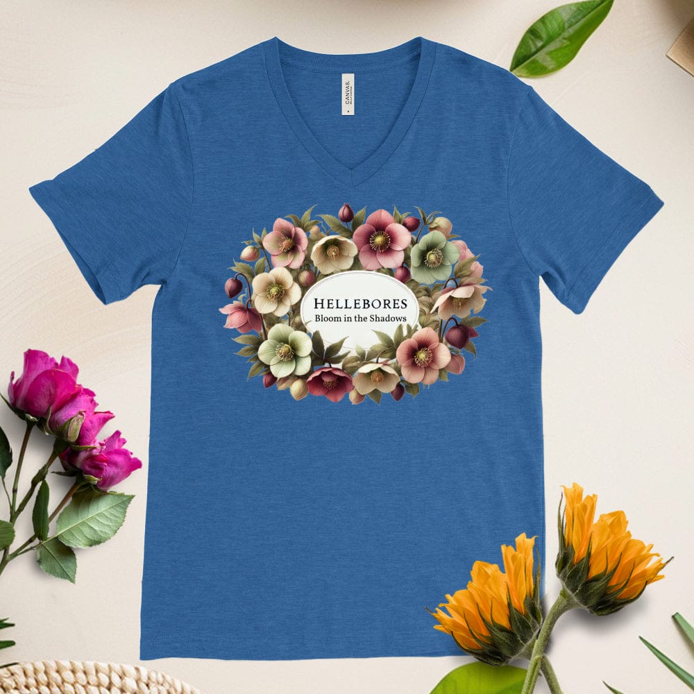 Bloom In The Shadows V-Neck T-Shirt