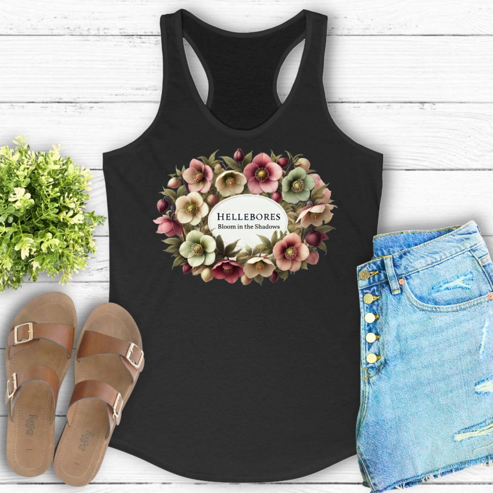 Bloom In The Shadows Racerback Tank