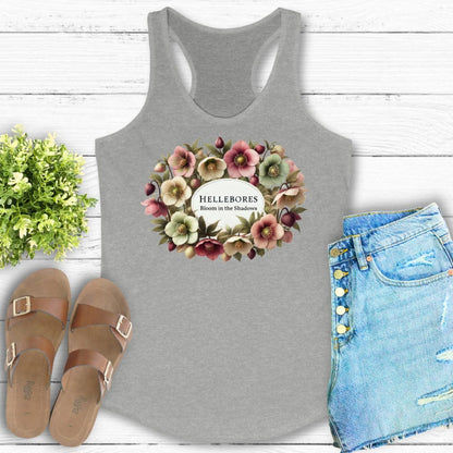 Bloom In The Shadows Racerback Tank