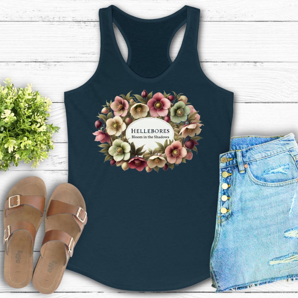 Bloom In The Shadows Racerback Tank