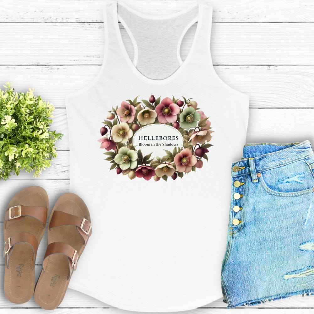 Bloom In The Shadows Racerback Tank