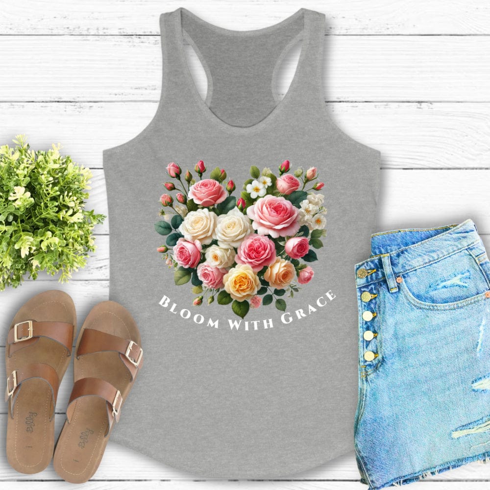 Bloom With Grace Racerback Tank