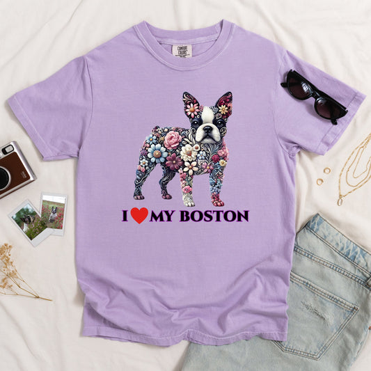 I Love My Boston 2 T-shirt