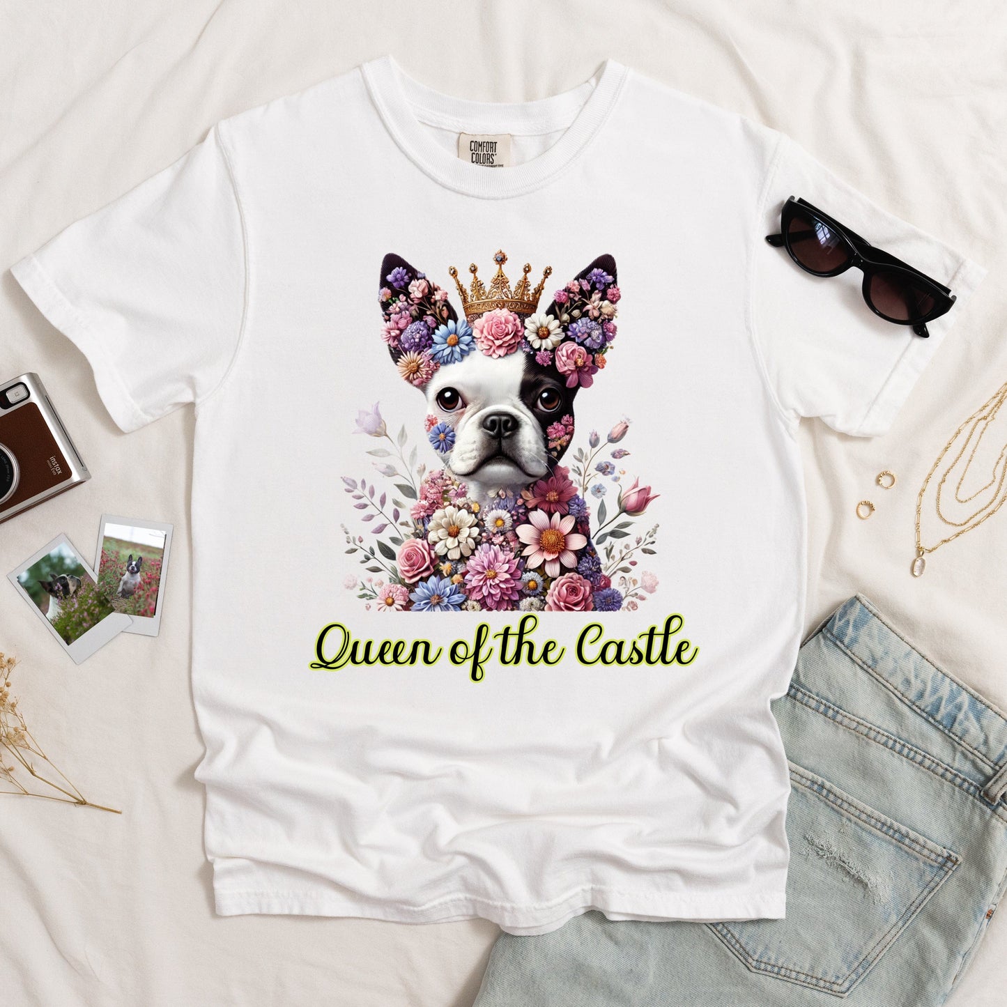 Boston Queen of the Castle T-shirt