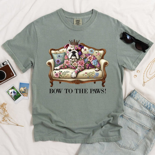 Bulldog Bow To The Paws Light T-shirt