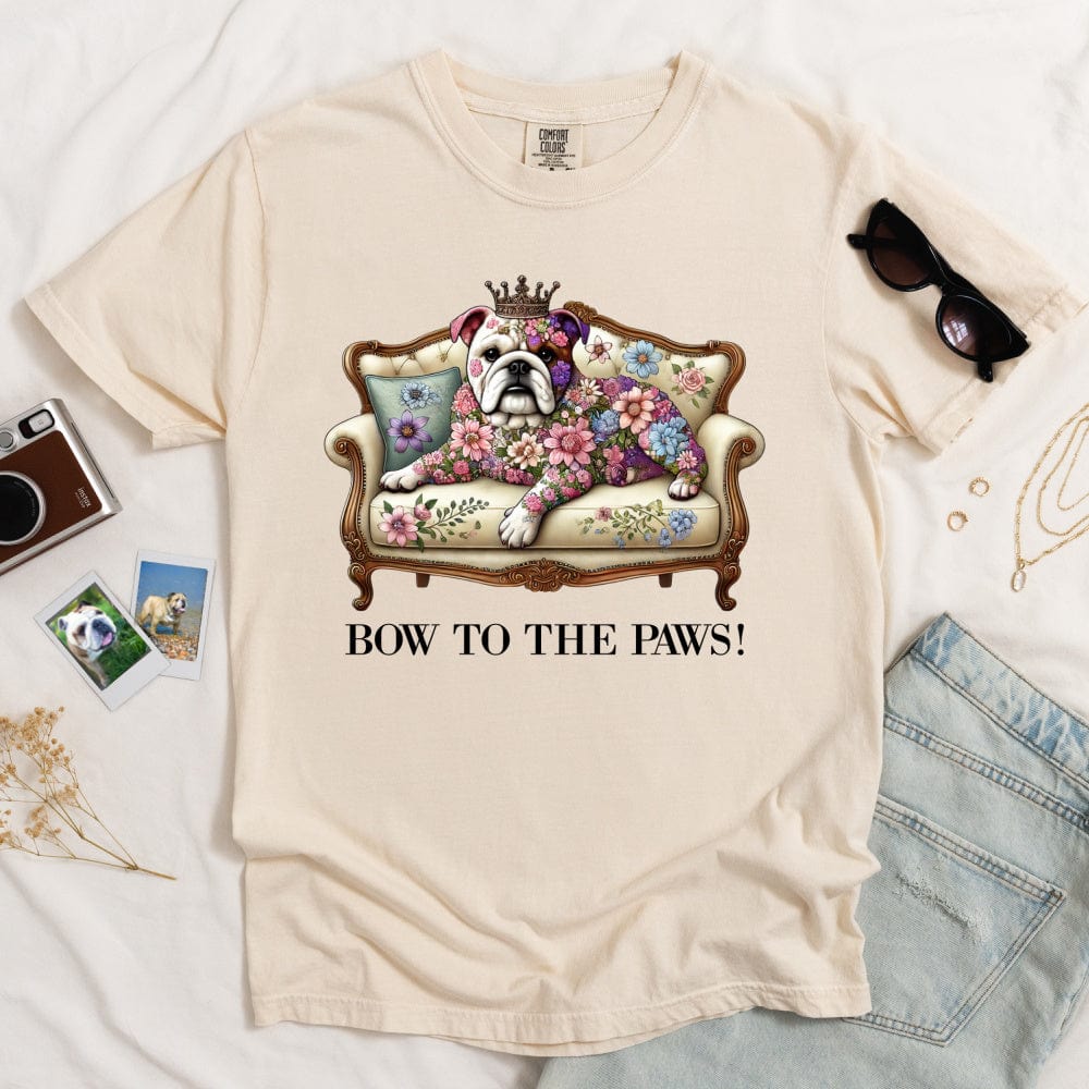 Bulldog Bow To The Paws Light T-shirt