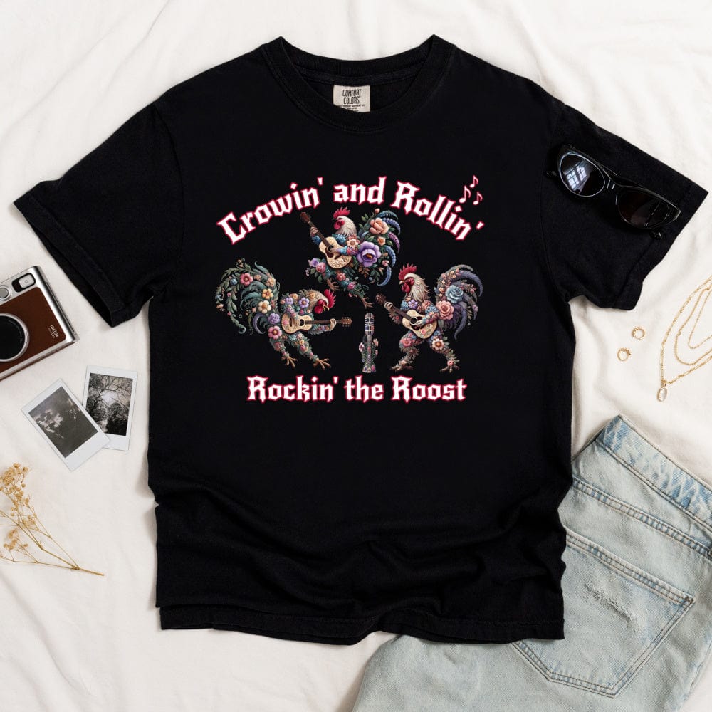 Chicken Crown' And Rollin' Dark T-shirt