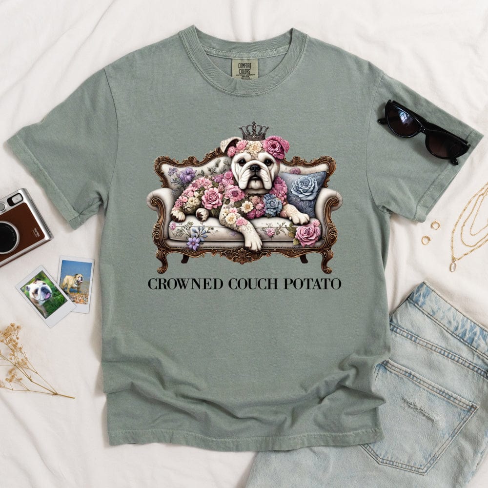 Bulldog Couch Potato Light T-shirt