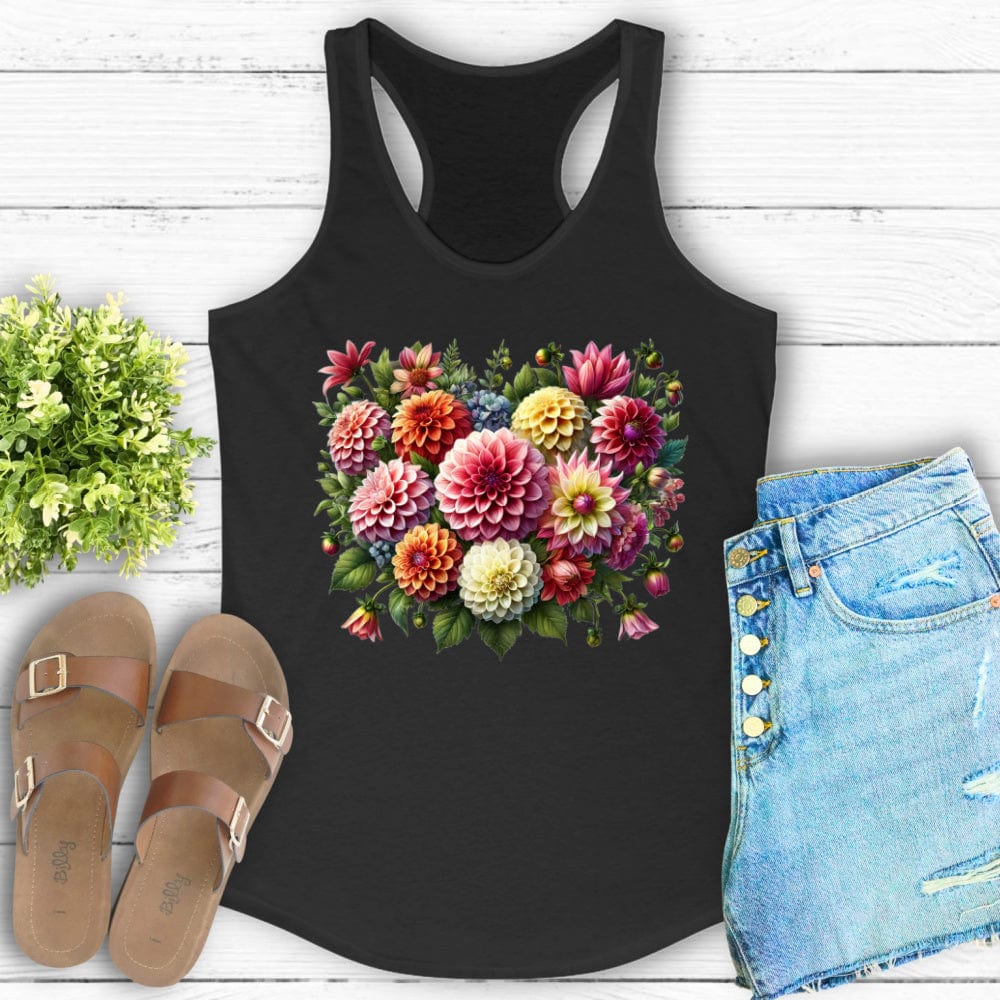 Dahlia Racerback Tank