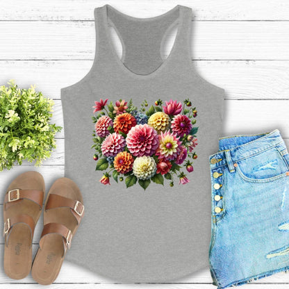 Dahlia Racerback Tank