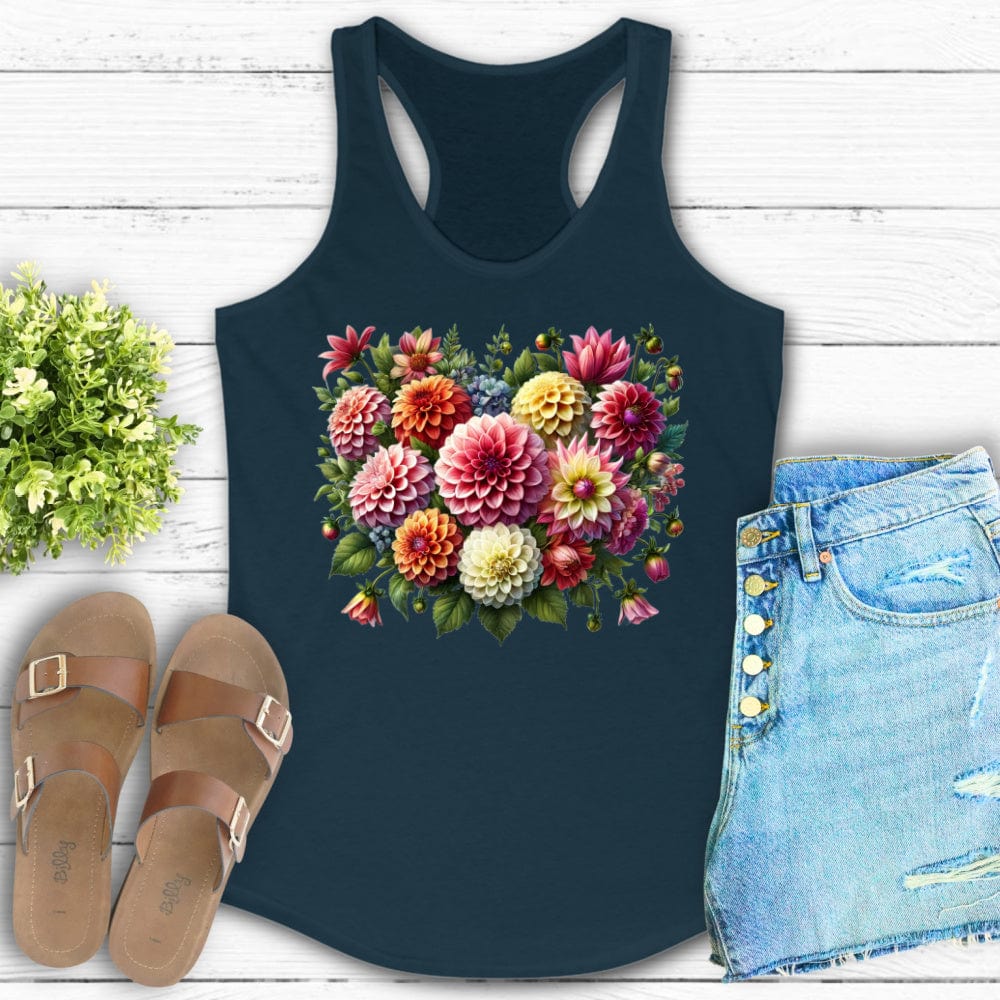 Dahlia Racerback Tank