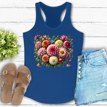 Dahlia Racerback Tank