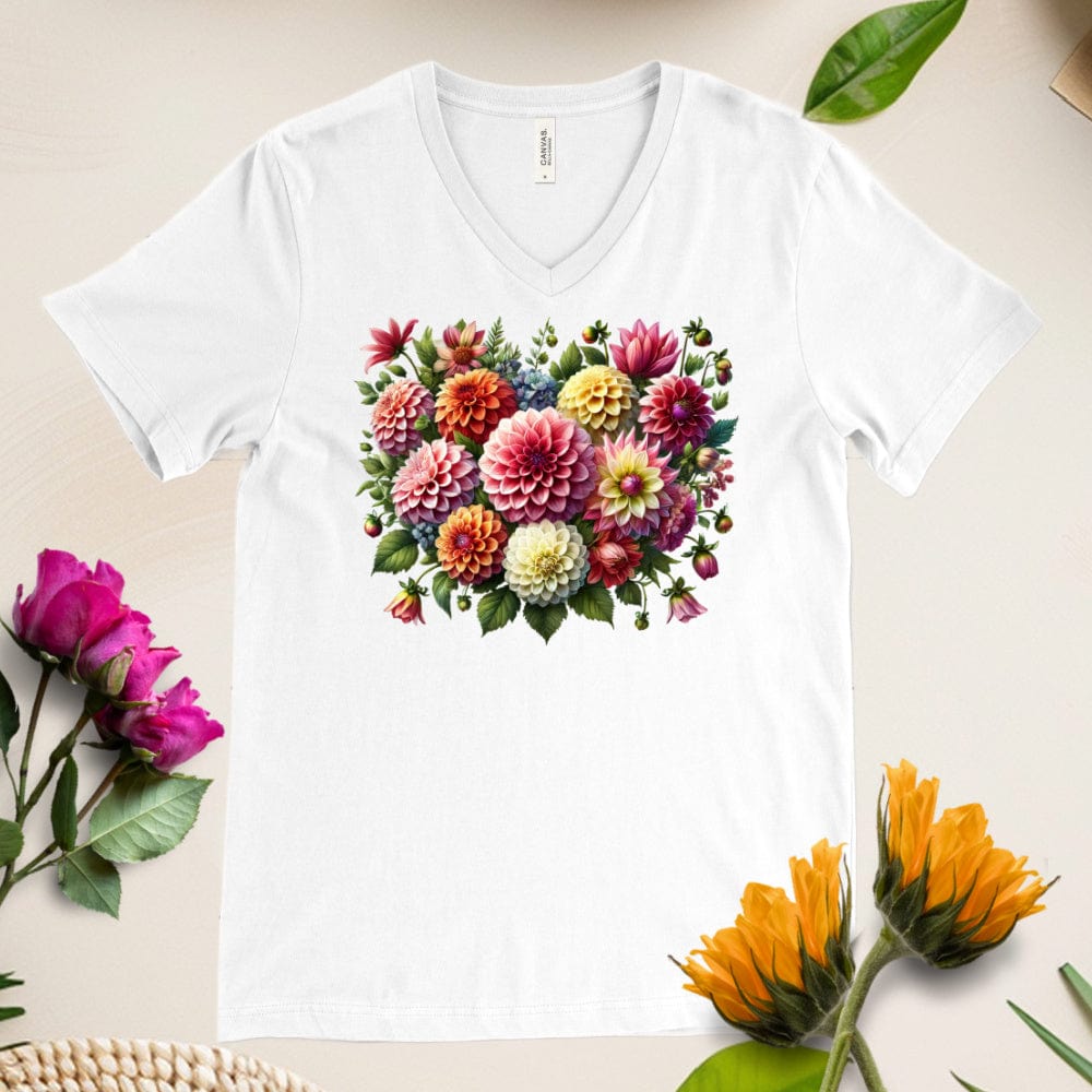 Dahlia V-Neck T-Shirt