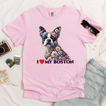 I Love My Boston T-shirt