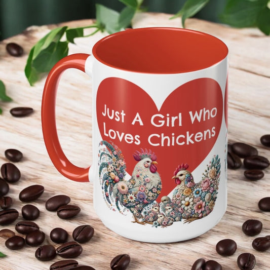 Just A Girl Who Loves Chickens Mug