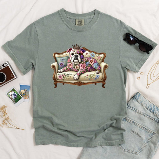 Bulldog King Of The Couch T-shirt