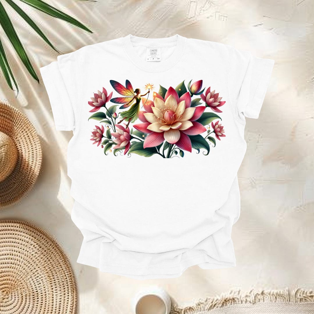 Enchanting Lotus Fairy T-shirt