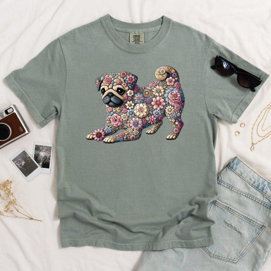 Playful Pug T-shirt